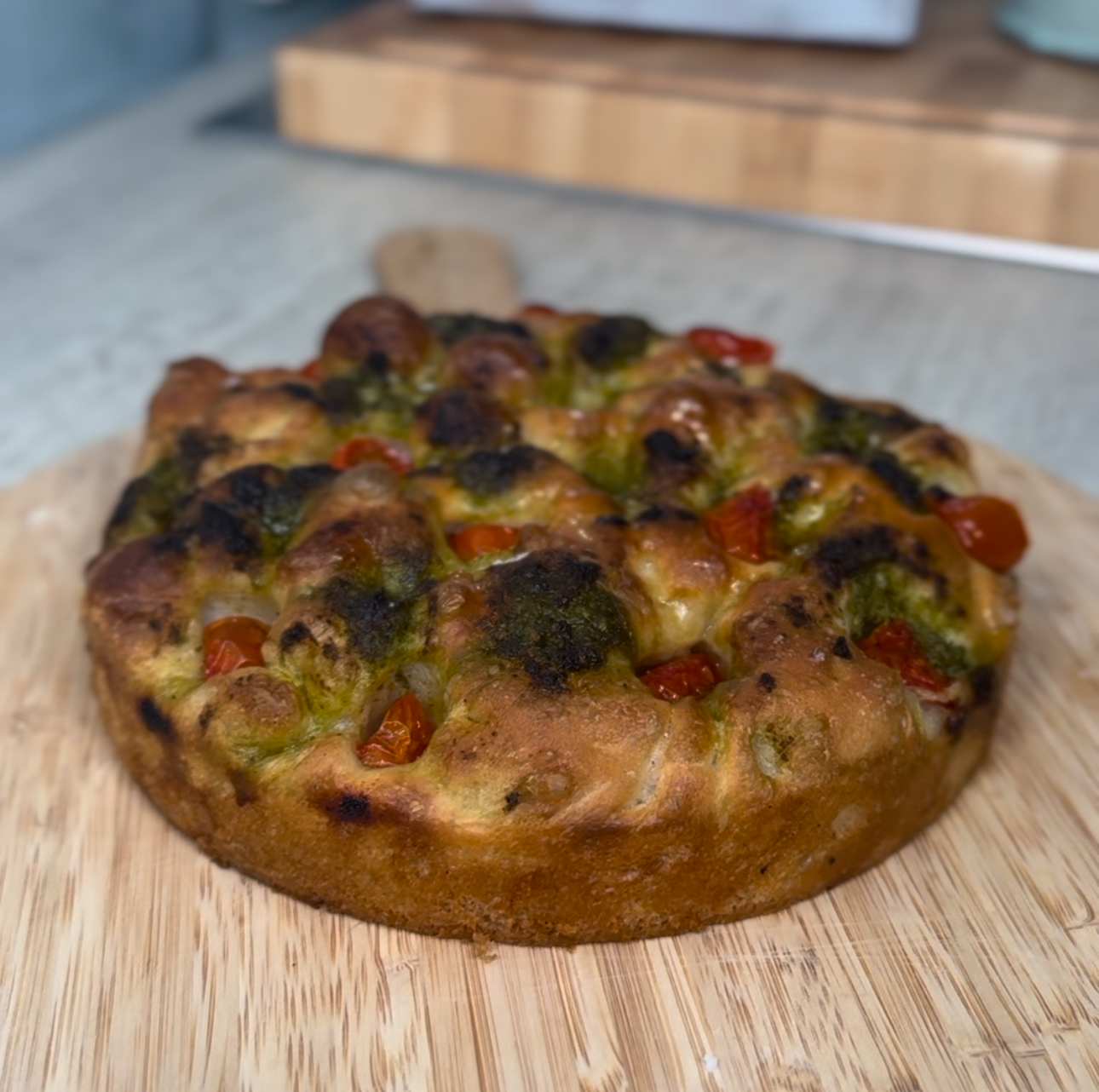 Pesto Focaccia Recipe